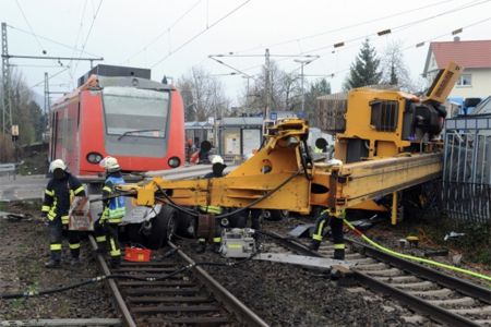 Baumaschinenunfall 