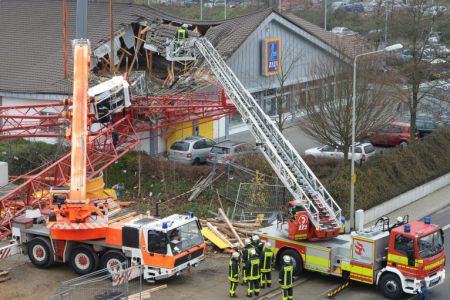 Turmdrehkranschaden in Bad Homburg v. d. H.